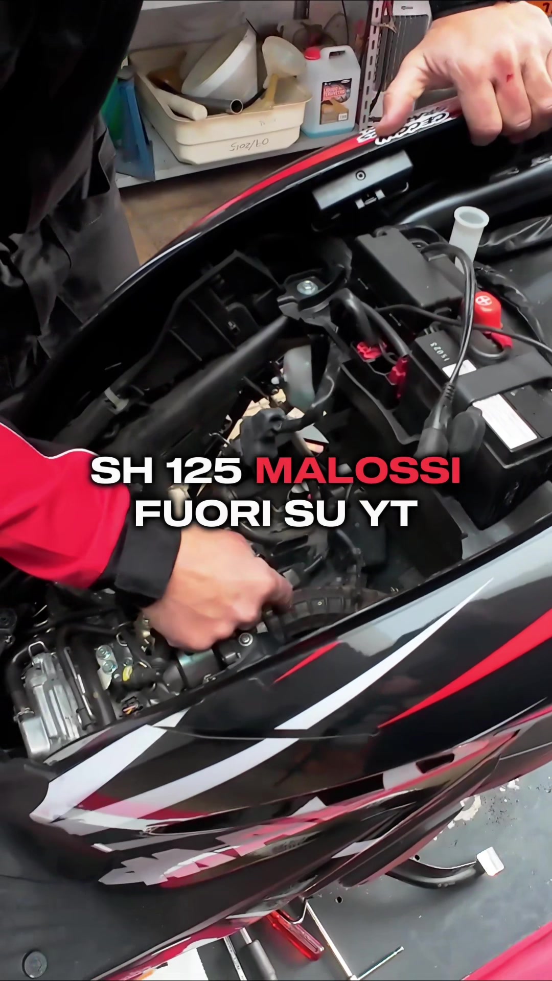 RAGA LA SERIE COMPLETA È SUL CANALE! #sh125 #sh350i #sh150i #malossi #motovlog 